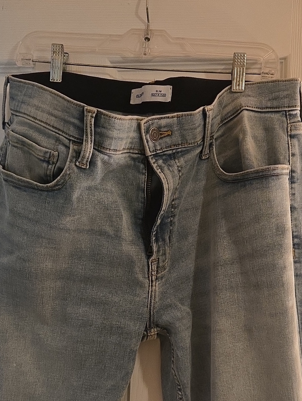 Old Navy Men's Slim Light Blue Jeans 36x32
